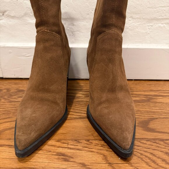 Zara brown suede boots US 8 - Picture 2 of 10